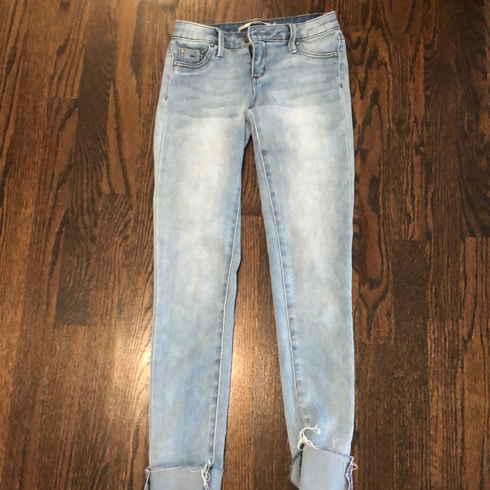 Light blue jeans